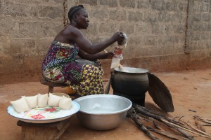 Microcrédits - Vendeuse d'Akassa bénéficiaire