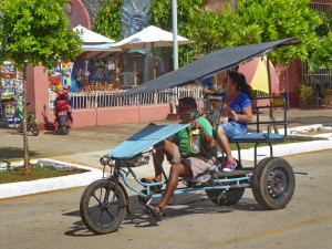 Tourisme solidaire Cuba - Vélotaxi à Remedios
