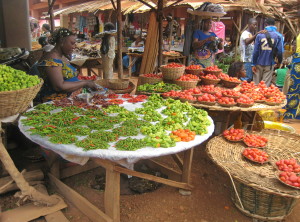Tourisme équitable Bénin - Marché Abomey
