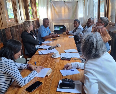 Tourisme solidaire - réunion de travail